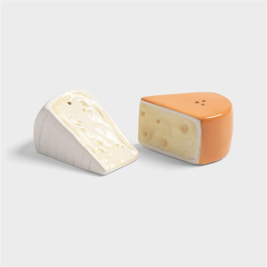 &K Salt & Pepper Shakers - Cheeses