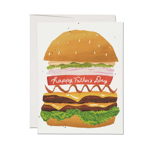 Double Cheeseburger Card