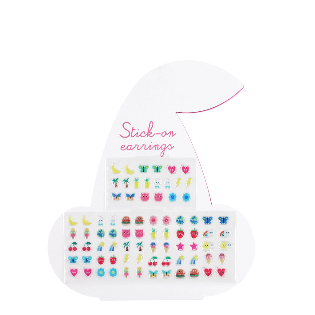 40 Pairs of Stick On Earrings for Kids