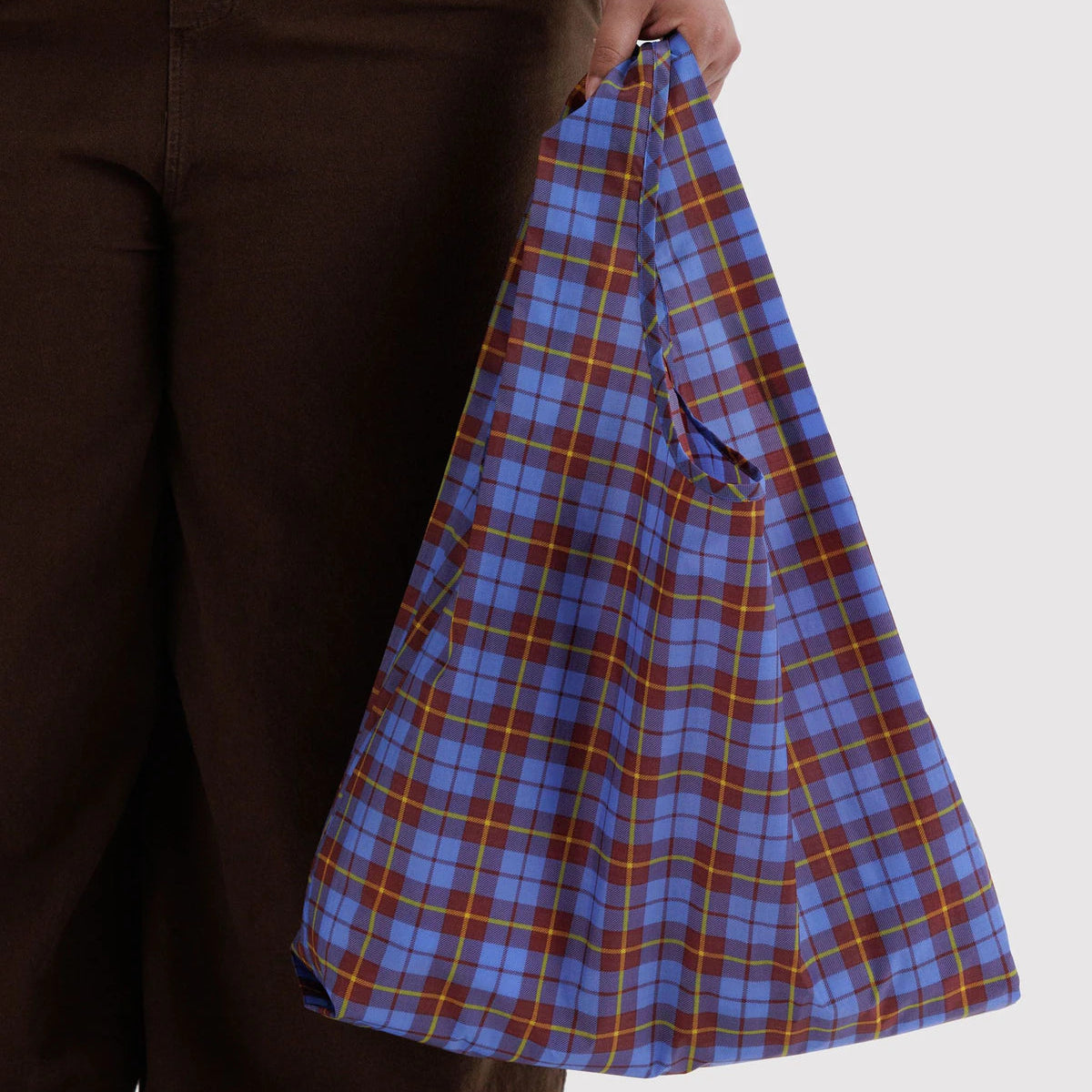 Baggu Standard Reusable Bag - Blue Tartan