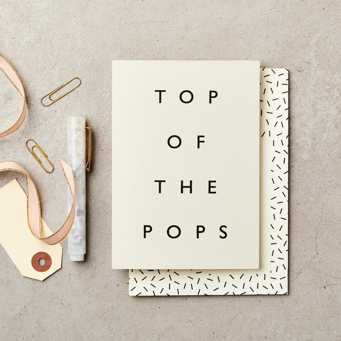 Top Of The Pops Father's Day Card