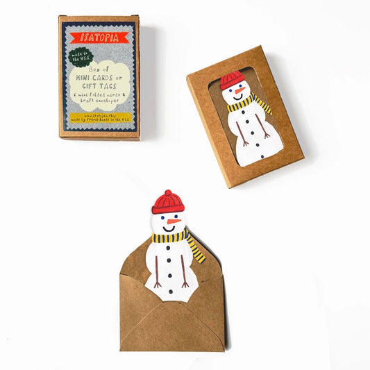 Isatopia Mini Cards - Snowman