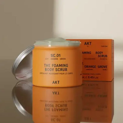 AKT Foaming Body Scrub - Orange Grove