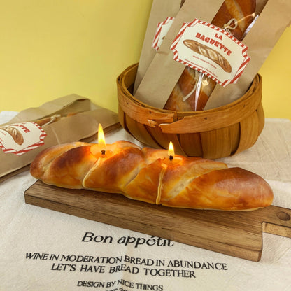 Baguette Candle