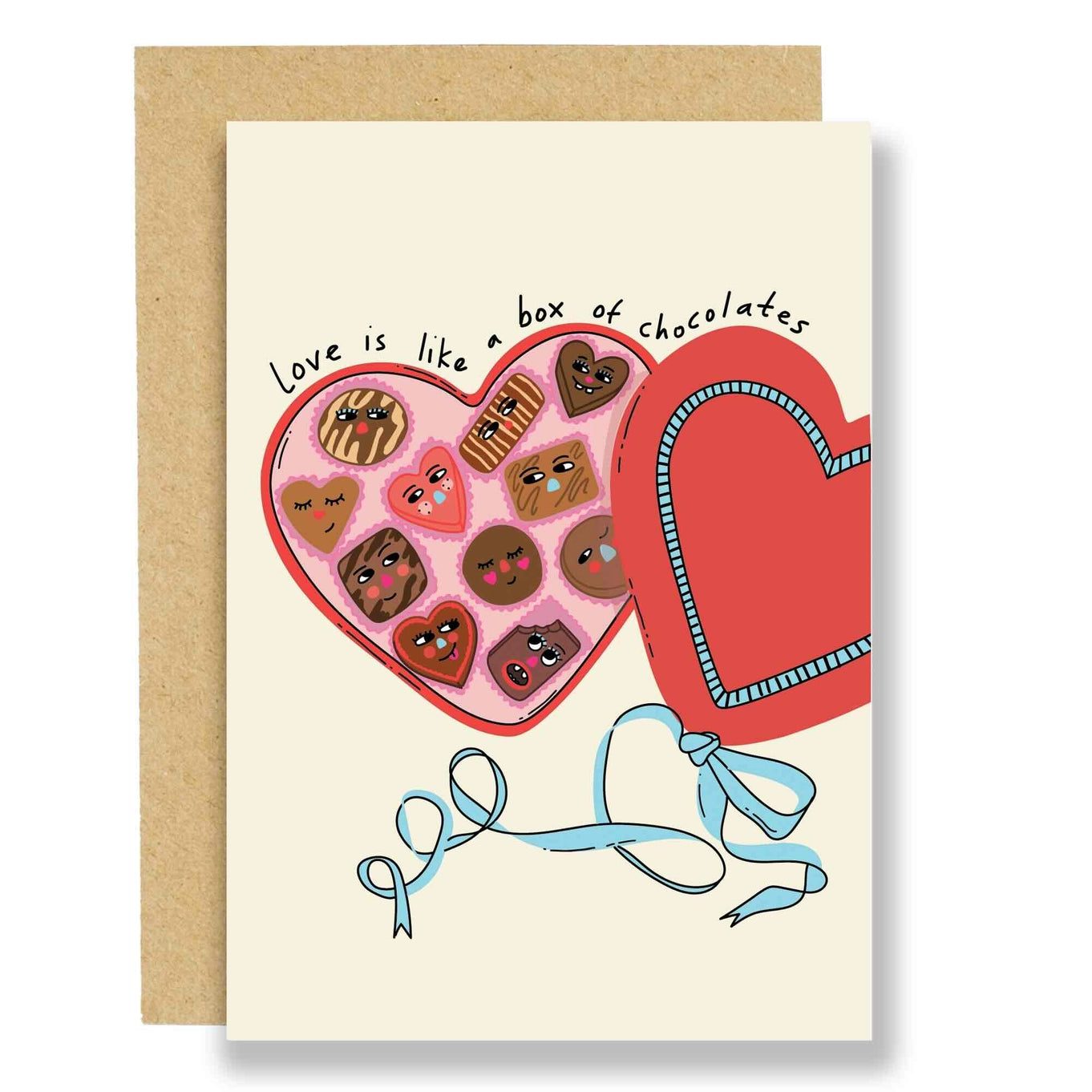 Box of Chocolates Card