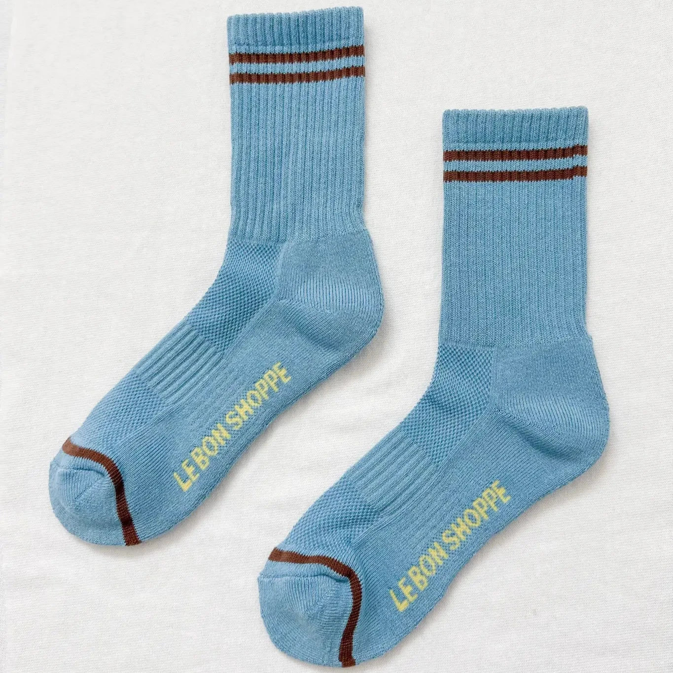 Le Bon Shoppe Boyfriend Socks - Powder Blue