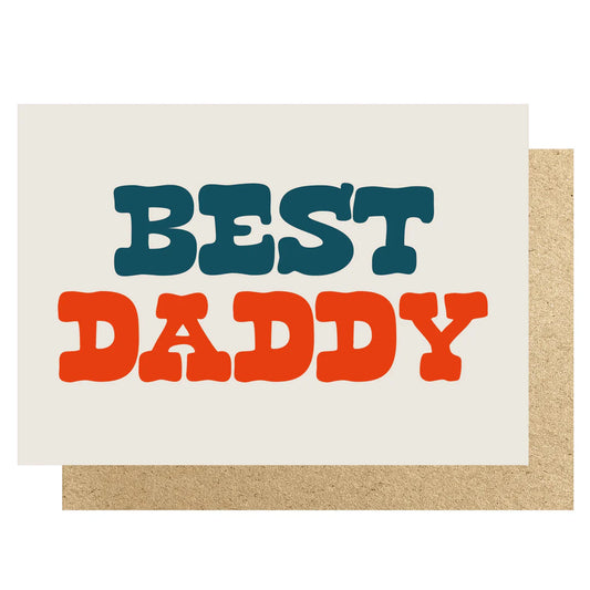 Best Daddy Father's Day Card
