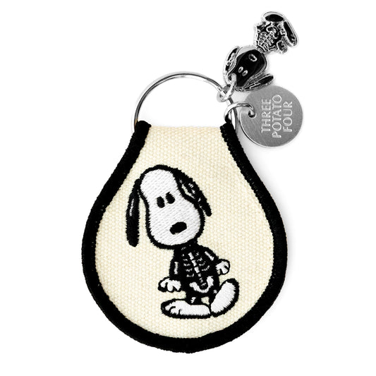 Three Potato Four Patch Keychain - Snoopy Skeleton