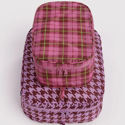 Baggu Packing Cube Set - Check Mix