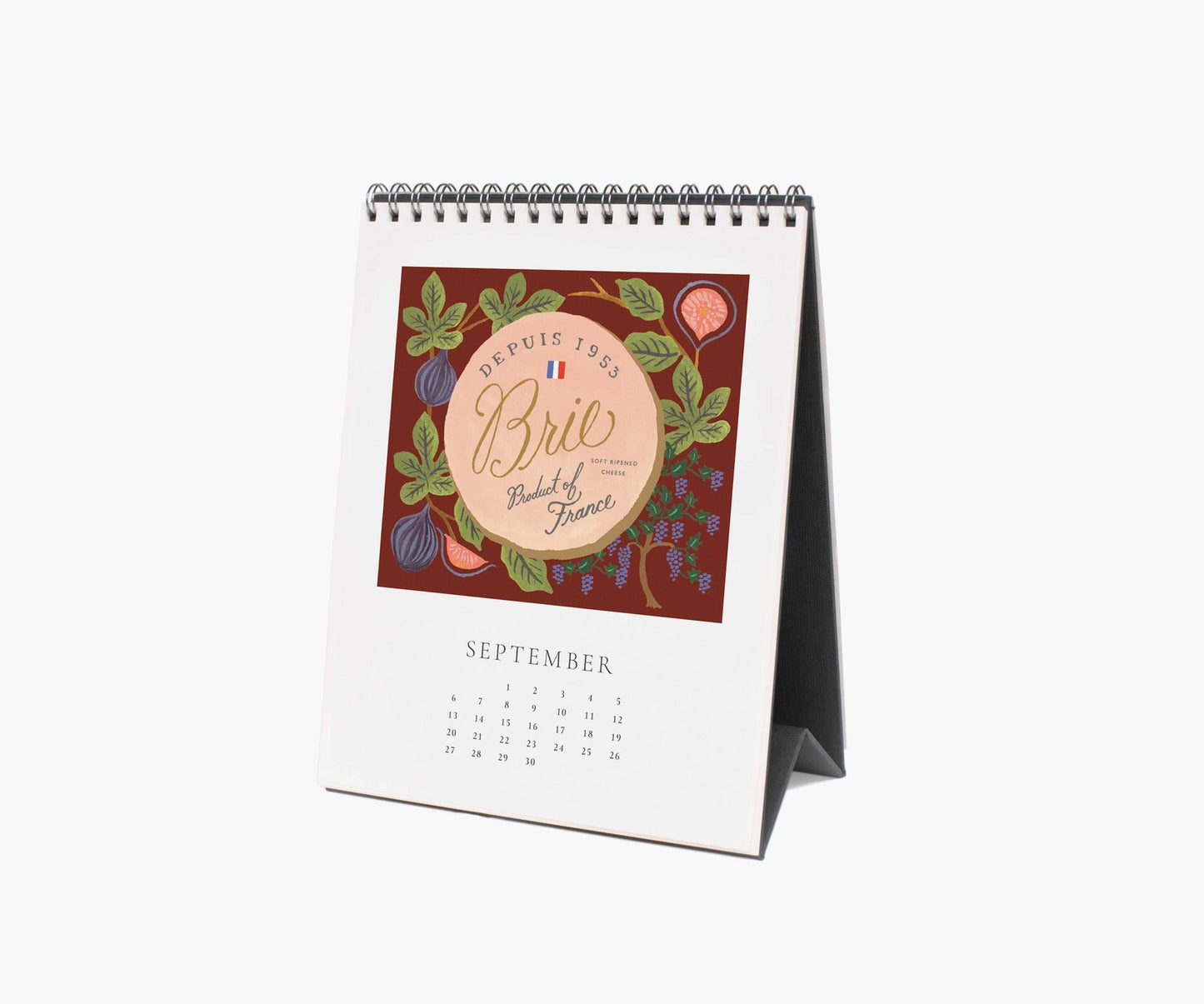 Rifle Paper Co 2026 Desk Calendar - Cheese