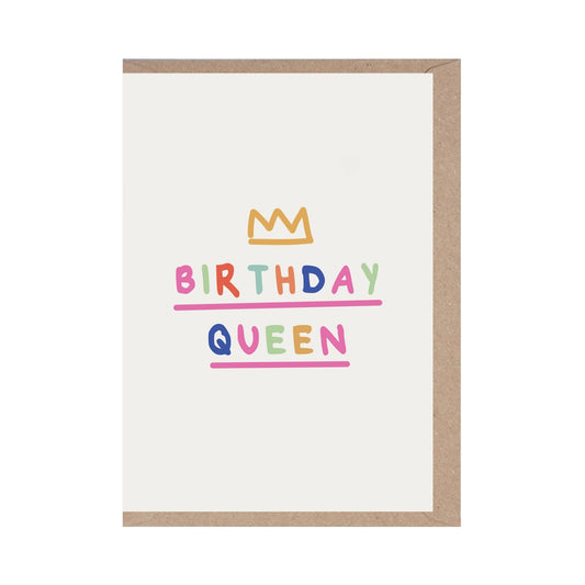 Birthday Queen Card