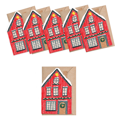 Isatopia Mini Cards - Red Cottage