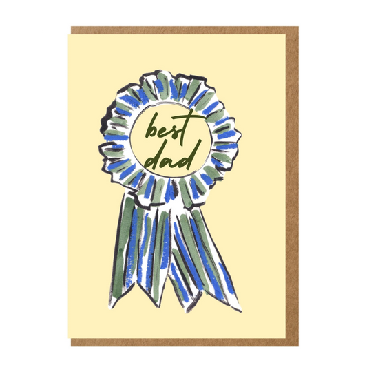 Best Dad Ribbon Father's Day Card