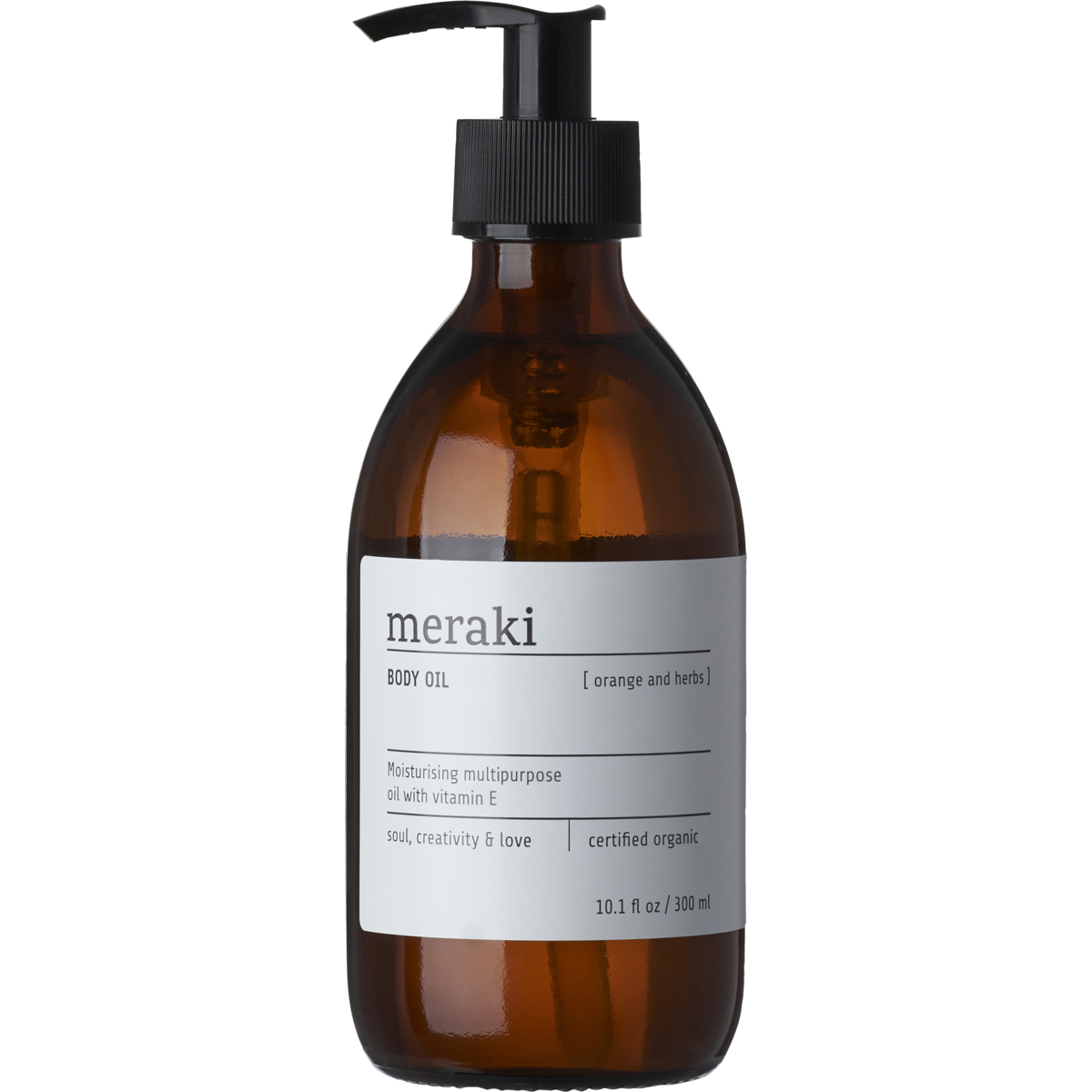 Meraki Body Oil - Orange and Herbs