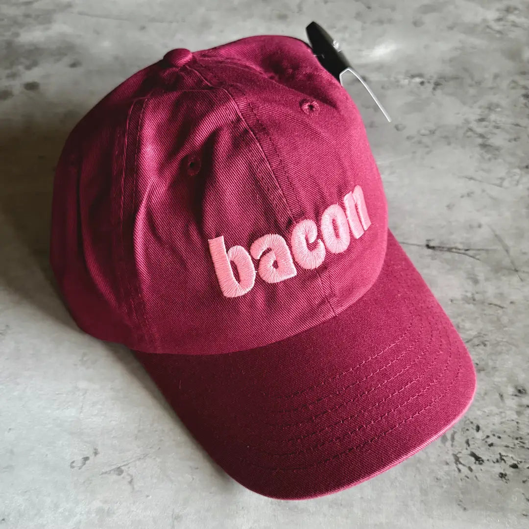 Embroidered Dad Cap - Bacon