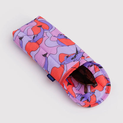 Baggu Glasses Case - Dolphins