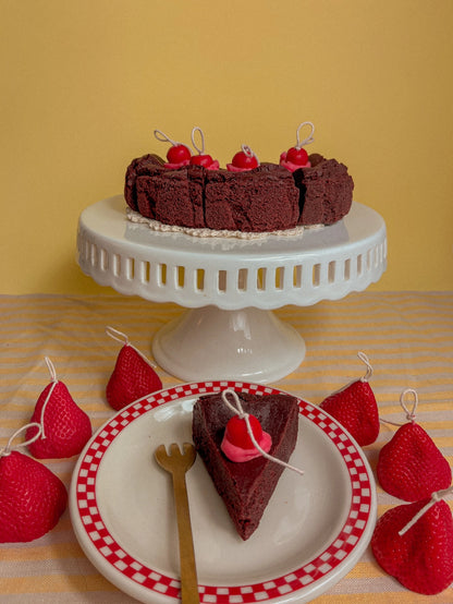 Chocolate Cake Candle