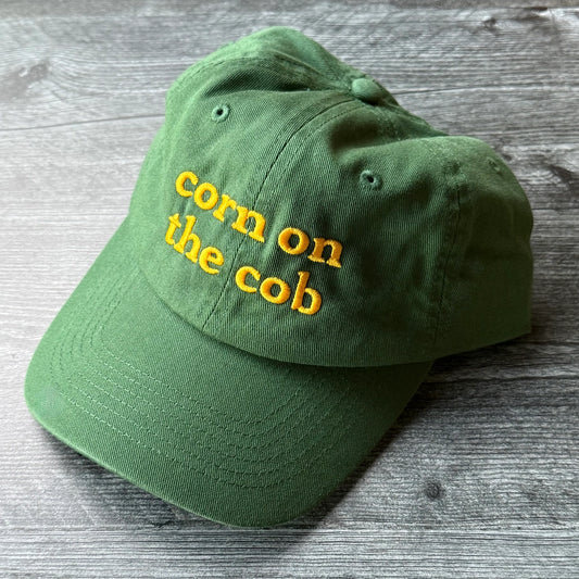 Embroidered Dad Cap - Corn on The Cob
