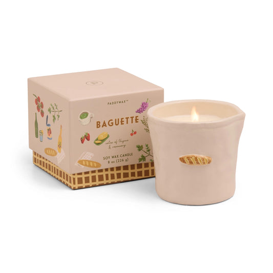 Bistro Ceramic Candle - Baguette