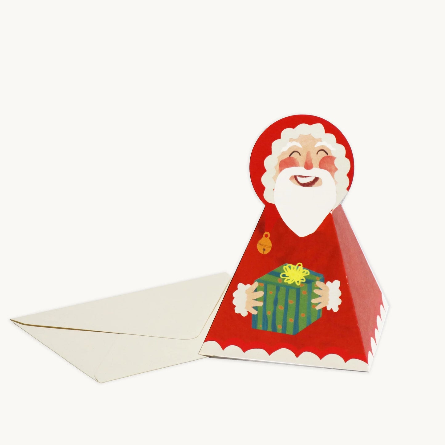 Hadley Paper Goods Santa Claus Card