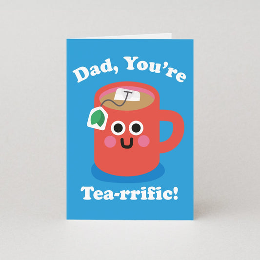 Tea-rrific Dad Card