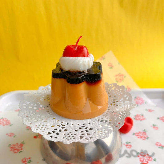 Japanese Pudding Candle