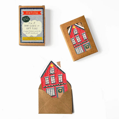 Isatopia Mini Cards - Red Cottage