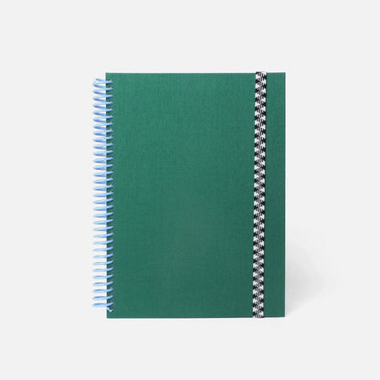 Papier Tigre Canvas Notebook A5 - Green