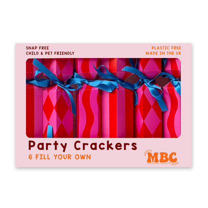 Christmas Crackers - Pink and Red