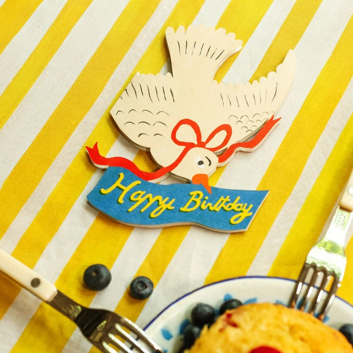 Isatopia Mini Cards - Happy Birthday Bird