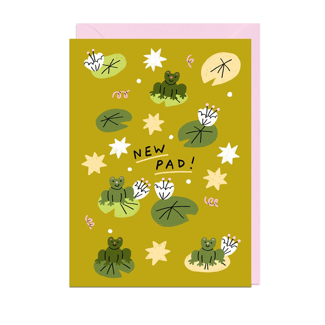 New Pad Frog Card