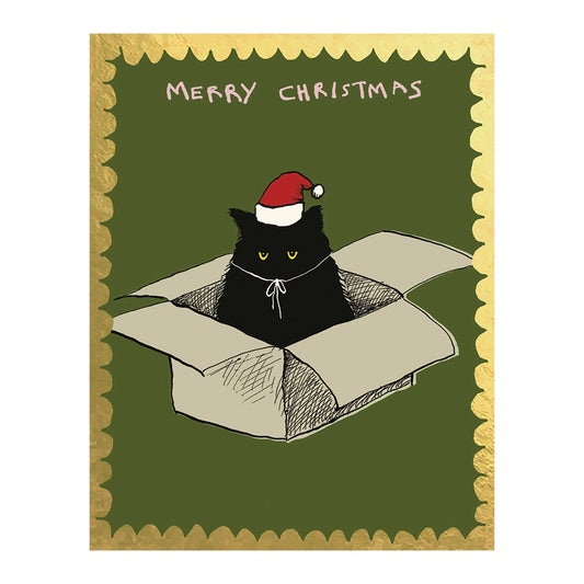 Grumpy Cat in a Box Card