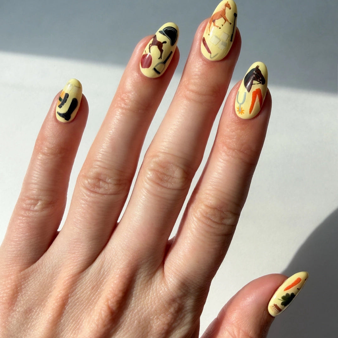 Nail Stickers - Horse Girl