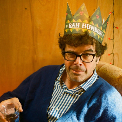 Bah Humbug Party Hat Card
