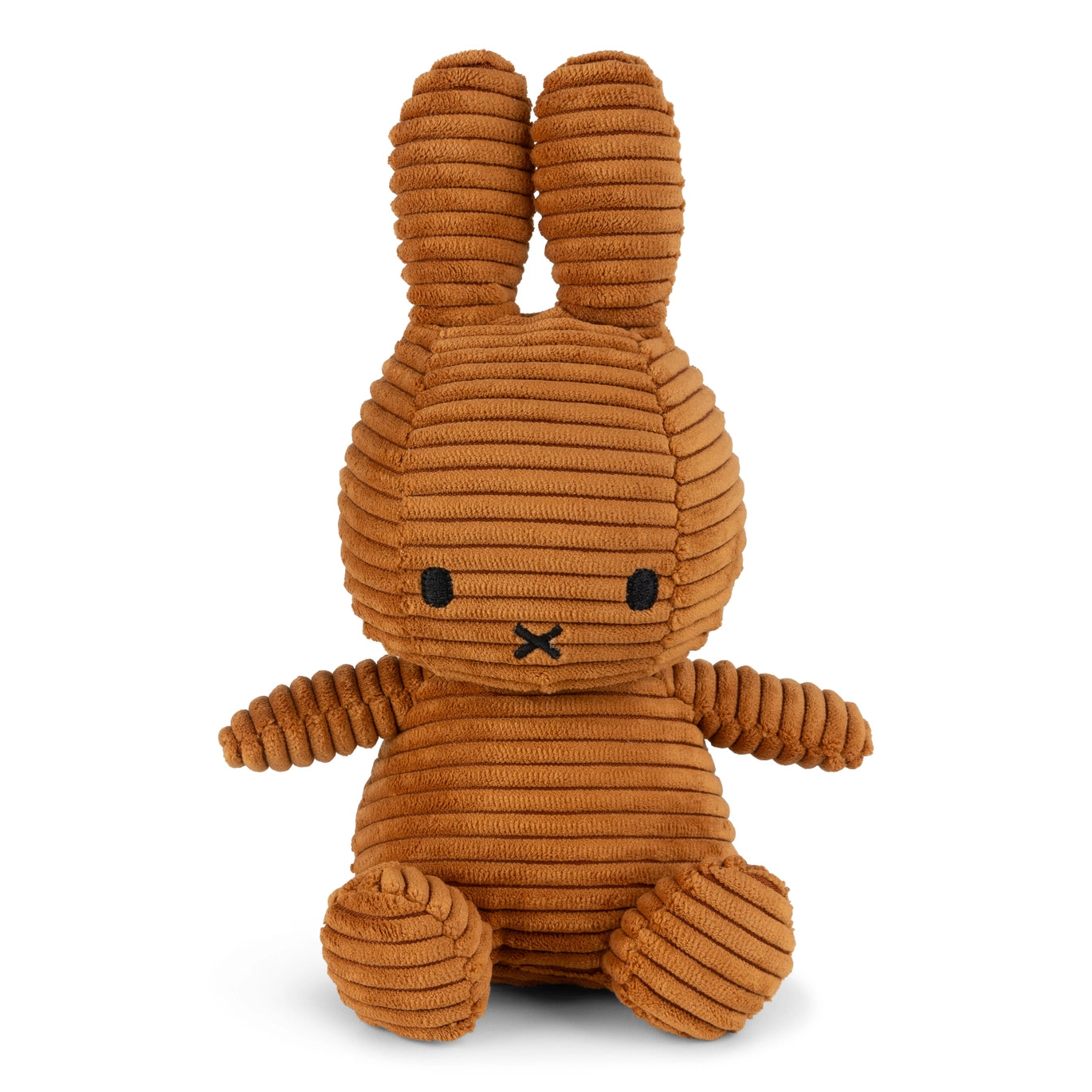 Miffy Corduroy Plush Toy - Cinnamon