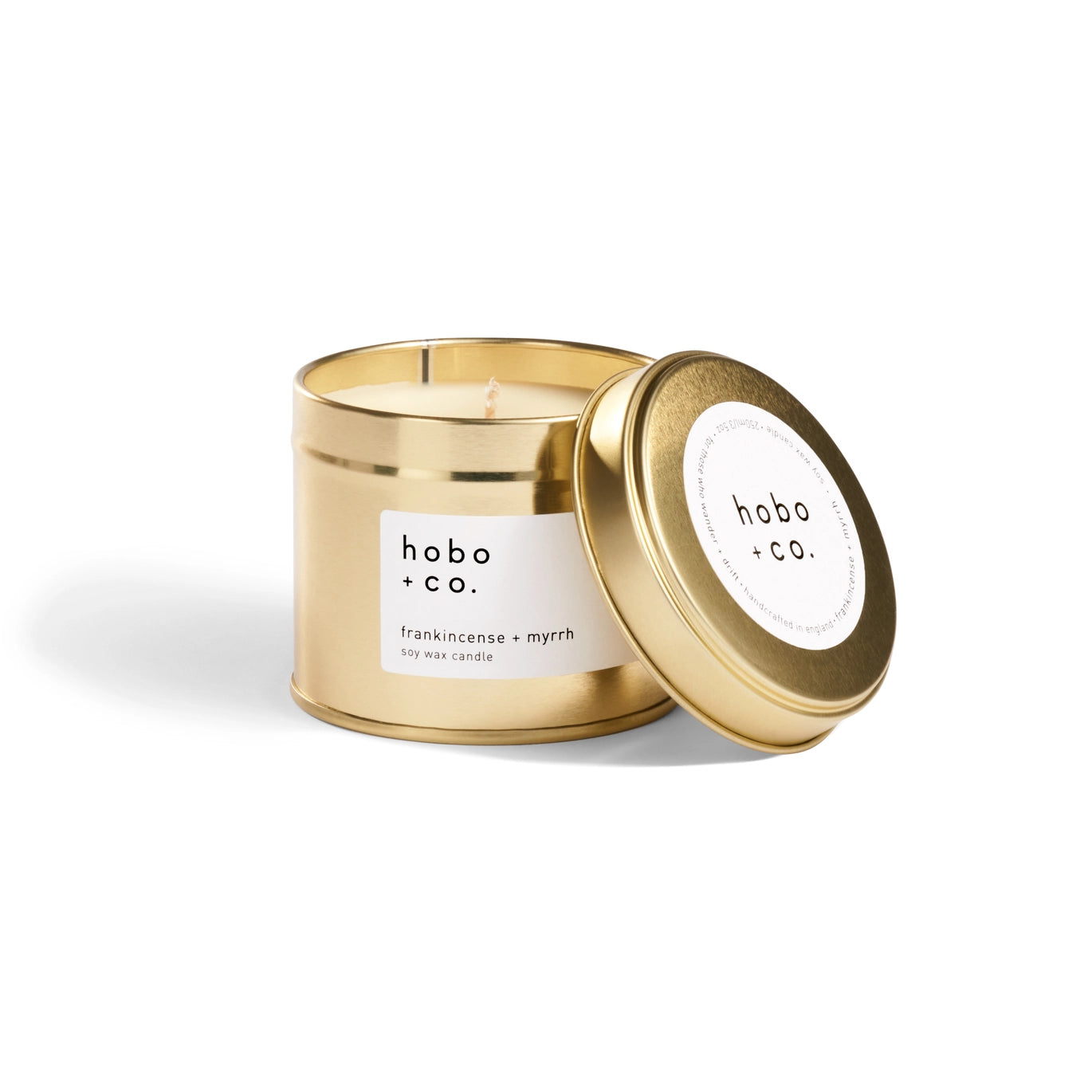 Hobo & Co Large Candle - Frankincense & Myrrh