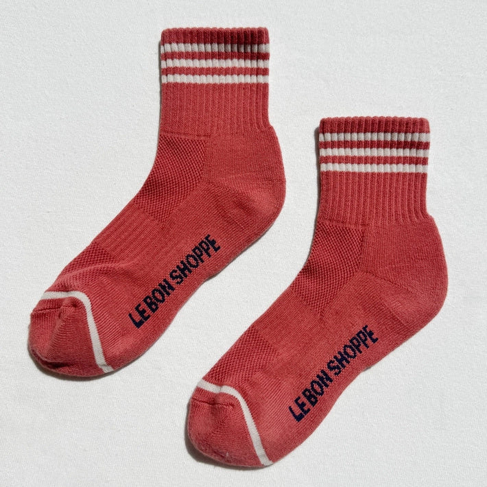 Le Bon Shoppe Girlfriend Socks - Terracotta