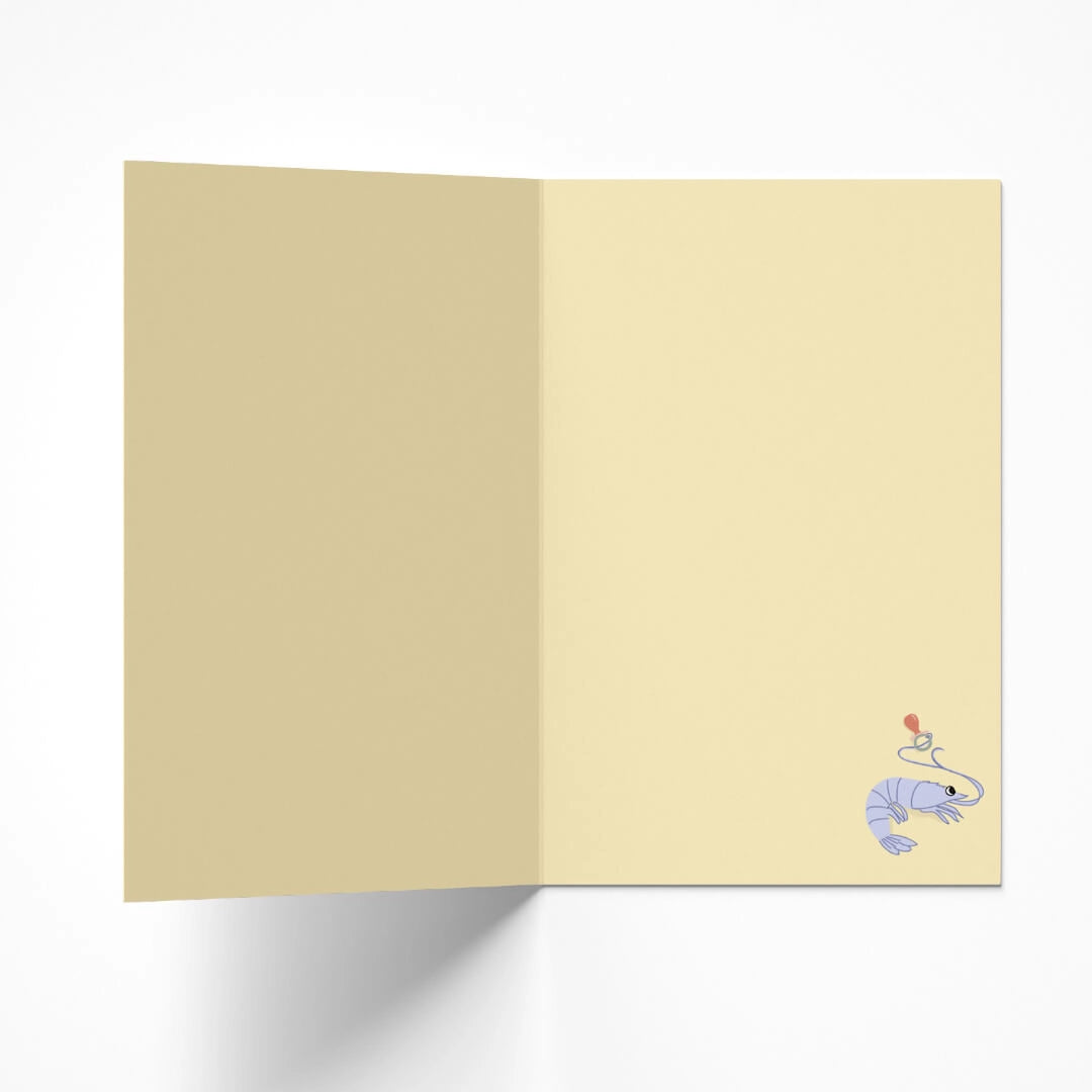 Little Prawn Card