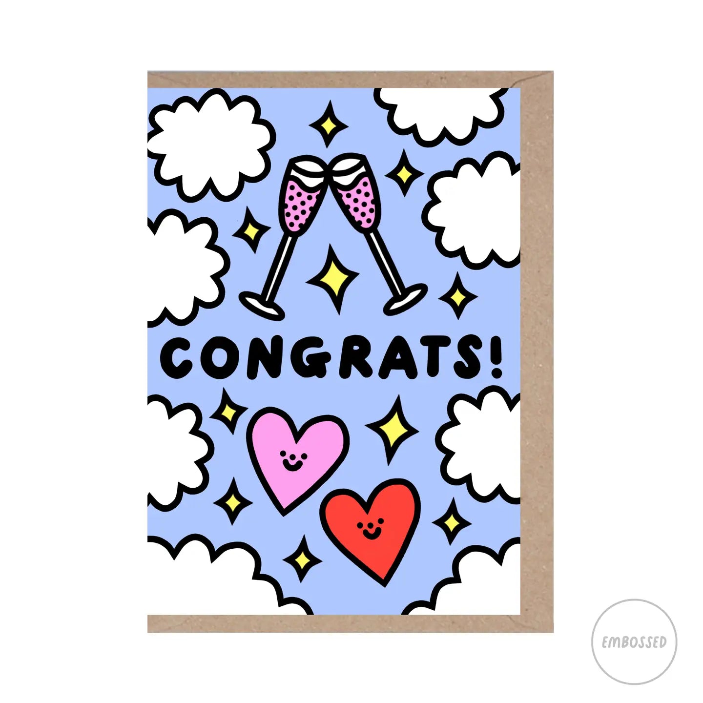 Congrats Cheers Card