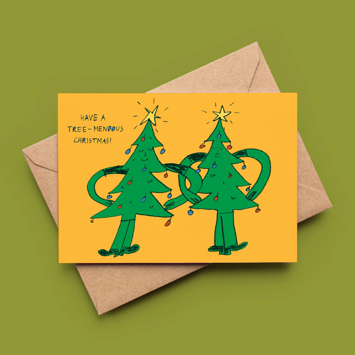 Tree-mendous Card