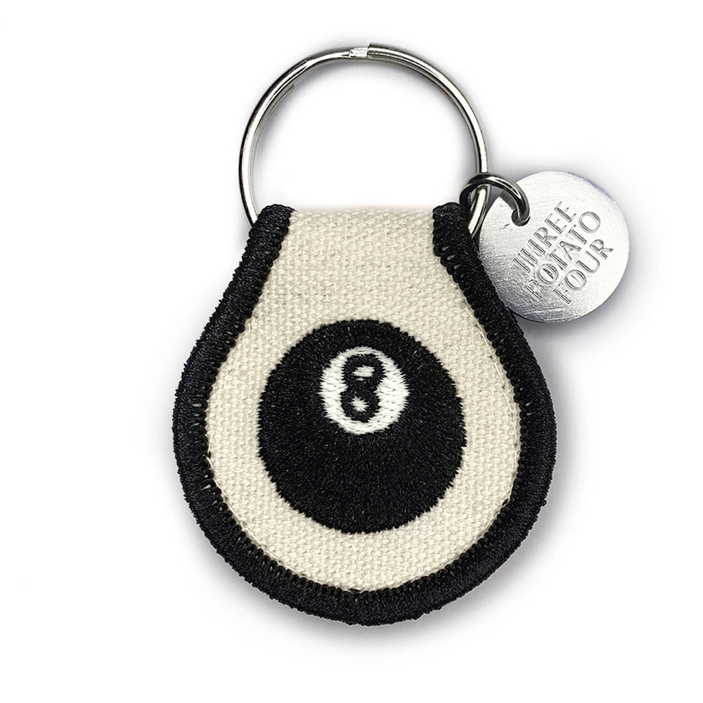 Three Potato Four Patch Keychain - 8 Ball