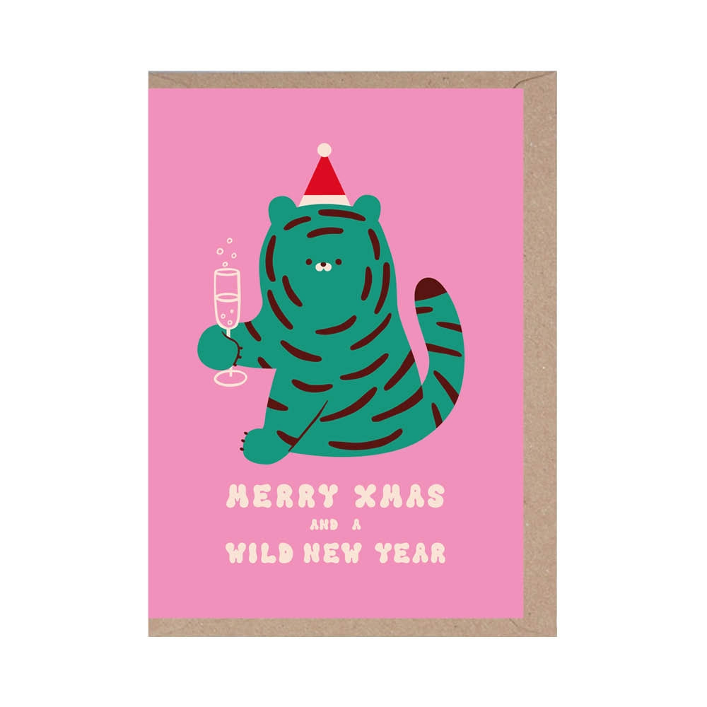 Wild New Year Card