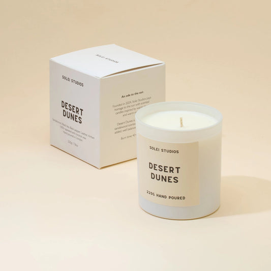 Solei Studios Candle - Desert Dunes