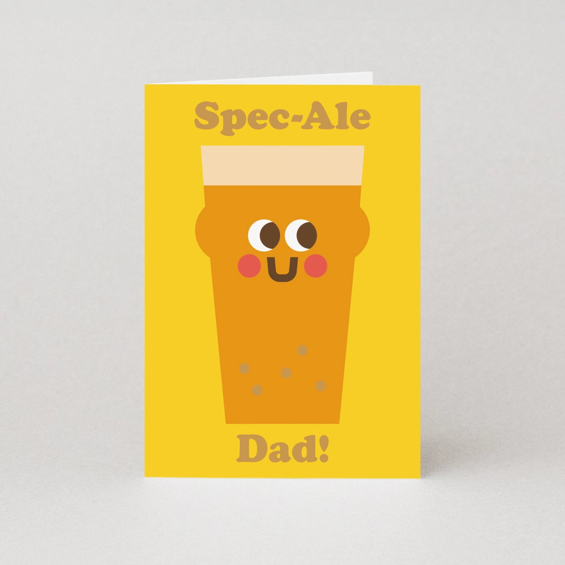 Spec-Ale Dad Card
