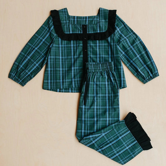 TBCo Pyjamas - Green Tartan