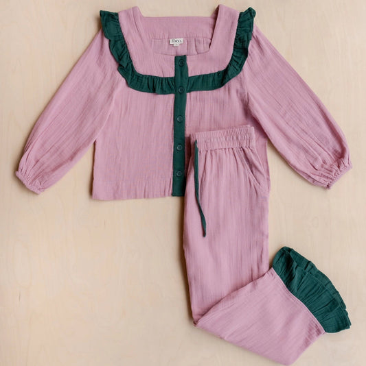TBCo Pyjamas - Pink Ruffle