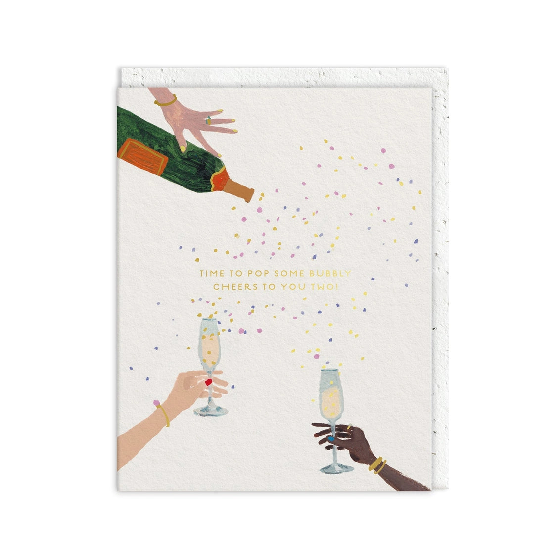 Pop Some Bubbly Card