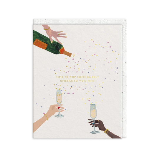 Pop Some Bubbly Card