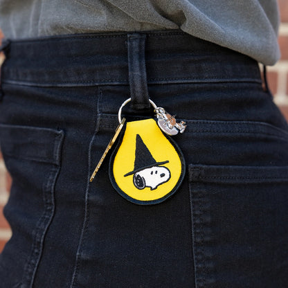 Three Potato Four Patch Keychain - Snoopy Witch