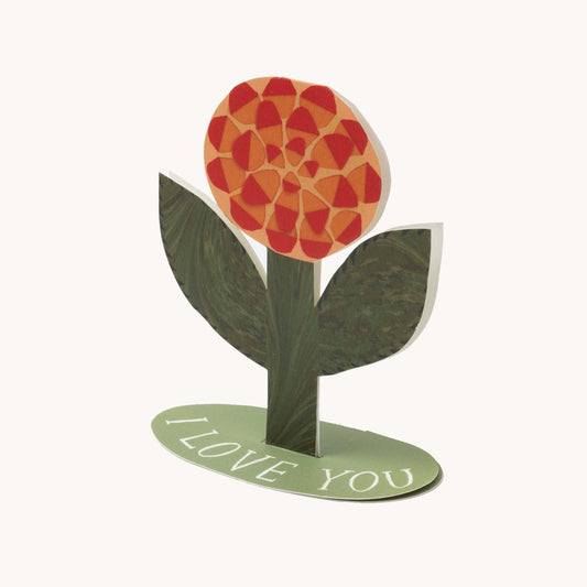 Rose I Love You Card